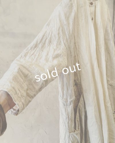 画像16: pollenbienco/マルシェワンピース・生成りと紅茶