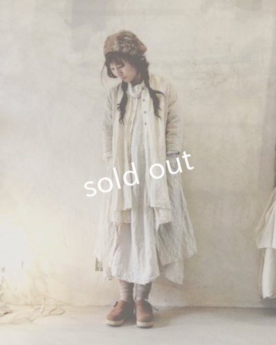 画像6: pollenbienco/マルシェワンピース・生成りとミルクホワイト