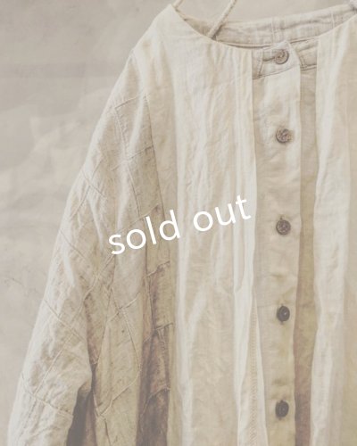 画像17: pollenbienco/マルシェワンピース・生成りと紅茶