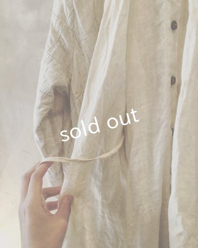 画像15: pollenbienco/マルシェワンピース・生成りと紅茶