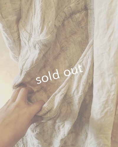 画像12: pollenbienco/マルシェワンピース・生成りと紅茶