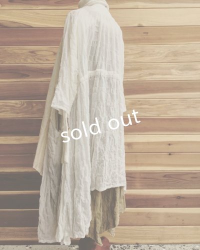 画像3: pollenbienco/マルシェワンピース・生成りとミルクホワイト