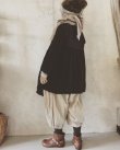 画像2: MARCHE' DE SOEUR／ソフトヘリンボーン・サルエルパンツ (2)