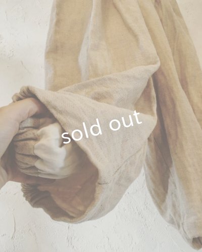 画像7: pollenbienco/ソフトヘリンボーン・サルエルパンツ