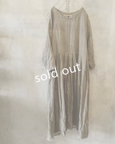 画像7: pollenbienco/リトアニアリネン・ギャザーワンピース