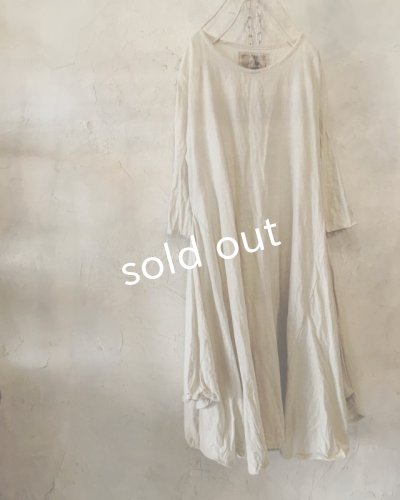 画像5: 再入荷 pollenbienco/ミルク生成り教会ワンピース