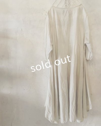 画像7: 再入荷 pollenbienco/ミルク生成り教会ワンピース