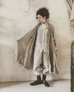 画像3: 再入荷　pollenbienco／リトアニアリネンの羽織り (3)