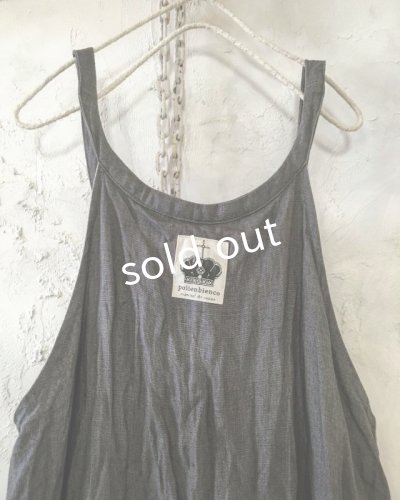 画像8: pollenbienco／リバーシブルギャザーワンピース・生成りとグレー