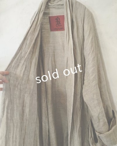 画像9: 再入荷 pollenbienco/リトアニアリネン・羽織り