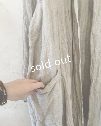 画像10: 再入荷 pollenbienco/リトアニアリネン・羽織り