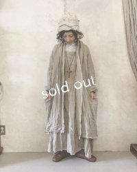 再入荷　pollenbienco／リトアニアリネン・羽織り