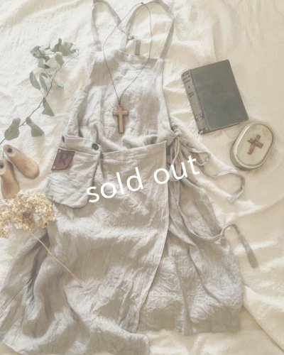 画像17: pollenbienco/種蒔のエプロン・リトアニアリネン