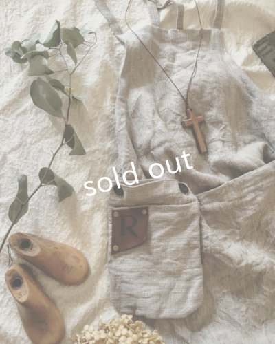 画像18: pollenbienco/種蒔のエプロン・リトアニアリネン