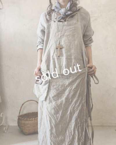 画像12: pollenbienco/種蒔のエプロン・リトアニアリネン