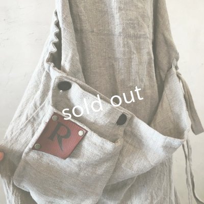 画像13: pollenbienco/種蒔のエプロン・リトアニアリネン