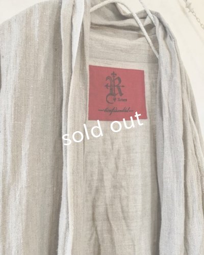 画像9: 再入荷 pollenbienco/リトアニアリネン・羽織り