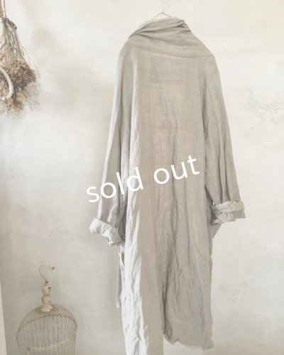 画像13: 再入荷 pollenbienco/リトアニアリネン・羽織り