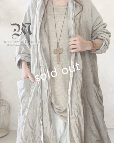 画像5: 再入荷 pollenbienco/リトアニアリネン・羽織り