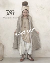 再入荷　pollenbienco／リトアニアリネン・羽織り