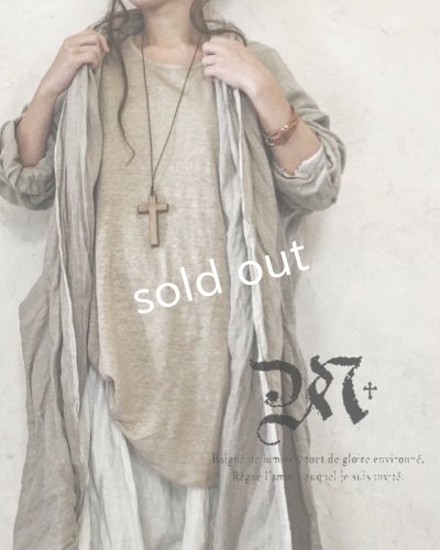 画像4: 再入荷 pollenbienco/リトアニアリネン・羽織り