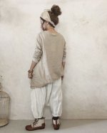 画像4: pollenbienco／ミルクホワイト・パンプキンパンツ (4)