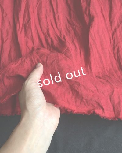 画像4: Reliure／赤リネンワンピース