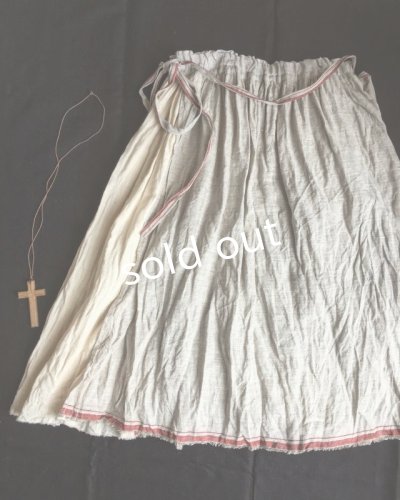 画像6: pollenbienco/羊飼いのスカート・赤ライン