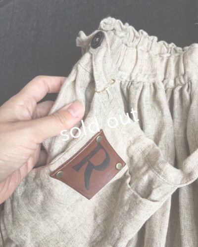 画像4: pollenbienco／羊飼いのスカート・そばかすリネン