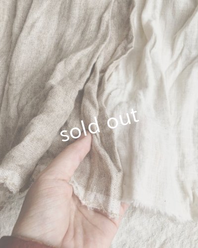 画像3: pollenbienco/そばかずリネン切り替えワンピース