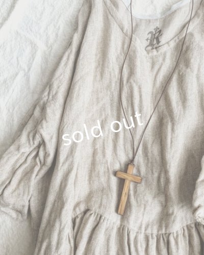 画像4: pollenbienco/そばかずリネン切り替えワンピース