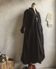 画像4: HALLELUJAH／Robe de femme de chambre　小間使いローブ衿付・Ink Black
