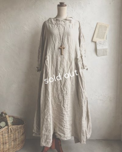 画像2: HALLELUJAH／Robe de Berger 羊飼いローブ・Flax
