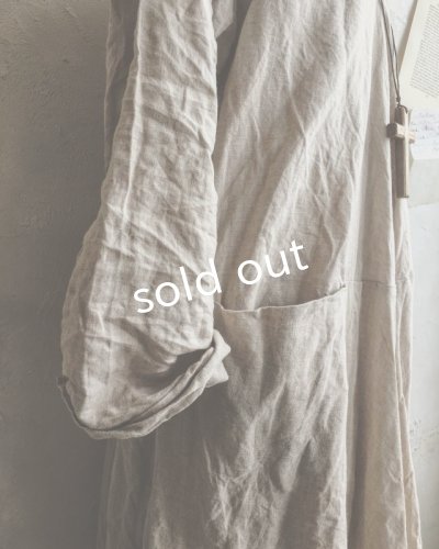 画像6: HALLELUJAH/Robe de femme de chambre 小間使いローブ・Flax