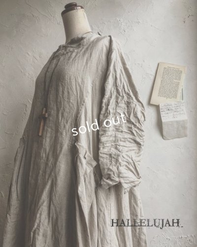 画像1: HALLELUJAH／Robe de Berger 羊飼いローブ・Flax