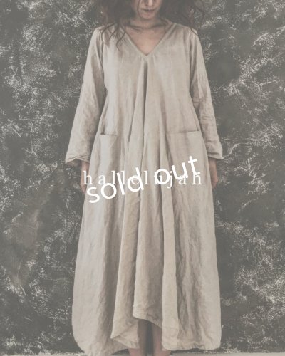 画像12: HALLELUJAH/Robe de femme de chambre 小間使いローブ・Flax