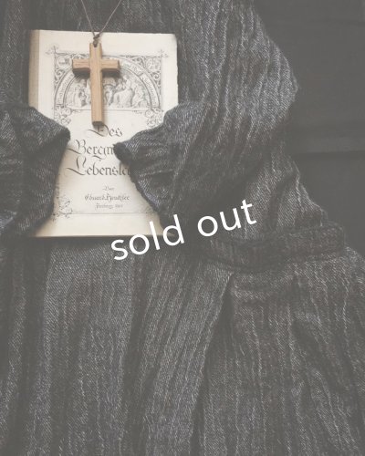 画像7: MARCHE' DE SOEUR/リネンウールワンピース・ブラック