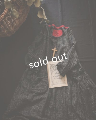 画像5: MARCHE' DE SOEUR/リネンウールワンピース・ブラック