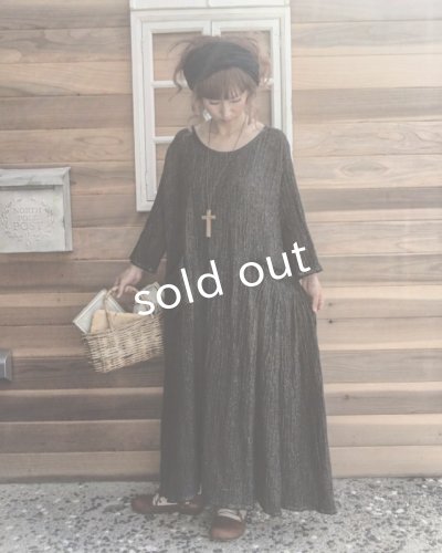 画像12: MARCHE' DE SOEUR/リネンウールワンピース・ブラック