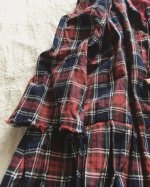 画像4: MARCHE' DE SOEUR／赤チェックワンピース (4)
