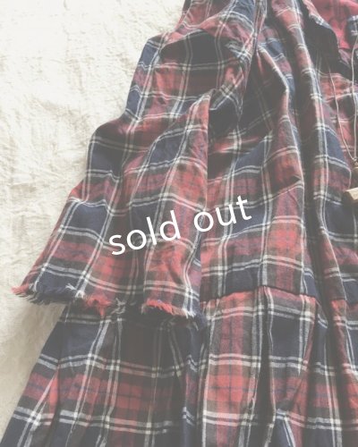 画像4: MARCHE' DE SOEUR/赤チェックワンピース