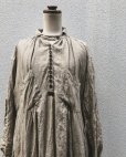 画像10: HALLELUJAH／1890's Bourgeron　1890年代　羊飼いシャツワンピース・Khaki