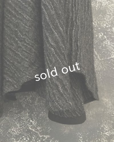 画像12: HALLELUJAH/Robe de femme de chambre no.5 小間使いローブ Black//Charcoal