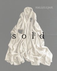 HALLELUJAH／Robe de femme de chambre no.6 小間使いローブ　Off white