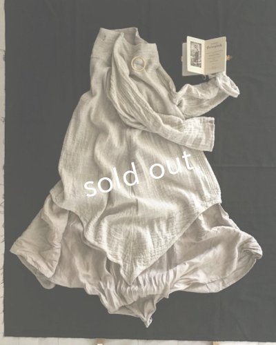 画像6: HALLELUJAH/1930's レイヤーローブ Off white/Flax