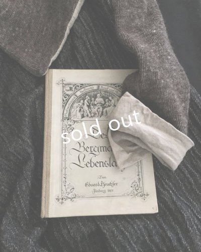 画像3: HALLELUJAH/Robe de femme de chambre no.5 小間使いローブ Black//Charcoal