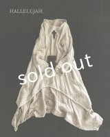 HALLELUJAH／1930's レイヤーローブ　Off white/Flax