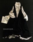 画像2: HALLELUJAH／Robe de femme de chambre no.4 小間使いローブ　Black (2)