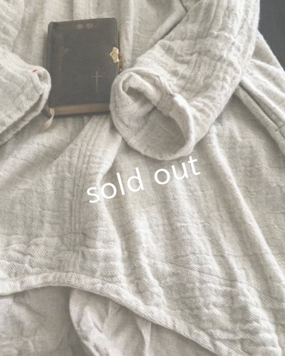 画像3: HALLELUJAH/1930's レイヤーローブ Off white/Flax