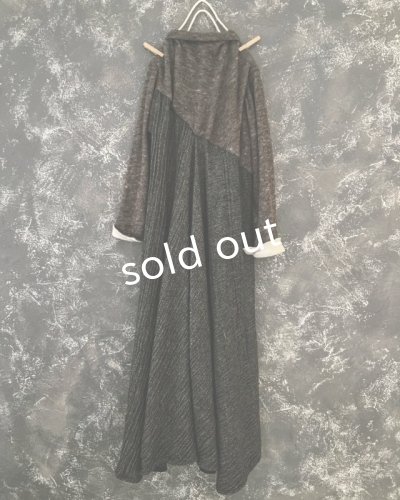 画像13: HALLELUJAH/Robe de femme de chambre no.5 小間使いローブ Black//Charcoal